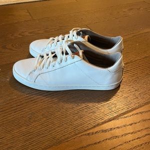 Cole Haan white leather sneaker